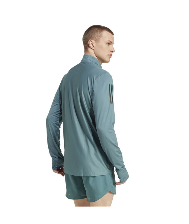 Camiseta de Running adidas Otr B Hz Hombre Azcead