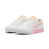 Zapatillas Puma Court Classic Vulc F Infantil Blanco/Rosa