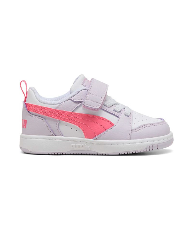 Sapatilhas Puma Rebound V6 Lo A,Lilac Frost Mag, Menino