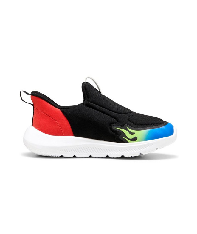 Sapatilhas Puma Fun Racer 2 Sli, Preto Lemo, Menino