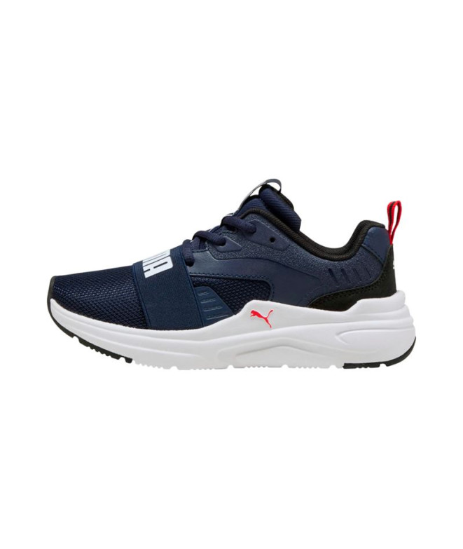 Zapatillas Puma Softride Wired 2 , Navy B, Niño
