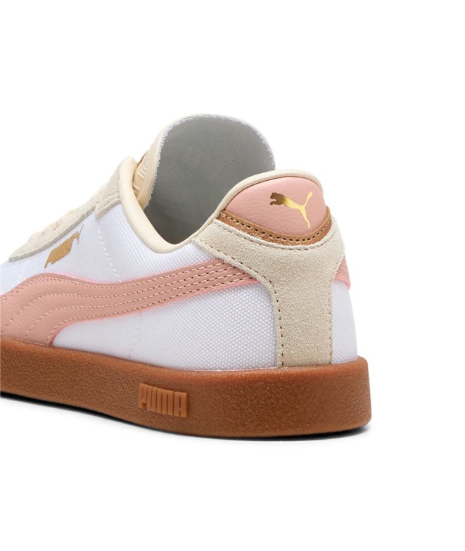 Chaussures Puma Club Ii Era Cv, Blanc Rose, Enfant
