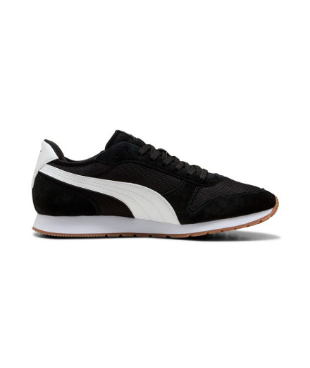 Chaussures Puma St Miler, Noir Blanc Gomme, Homme