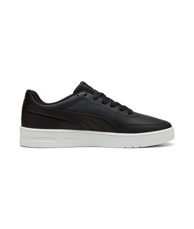 Sapatilhas Puma Court Classic Clean, Preto, Homem