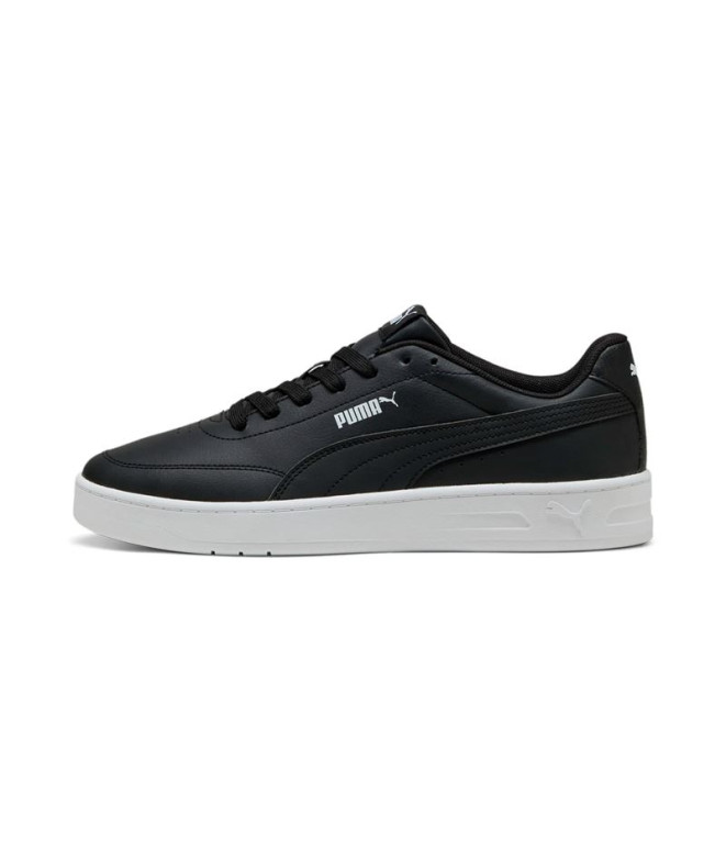 Sapatilhas Puma Court Classic Clean, Preto, Homem