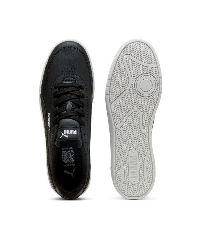 Chaussures Puma Court Classic Clean, Noir, Homme