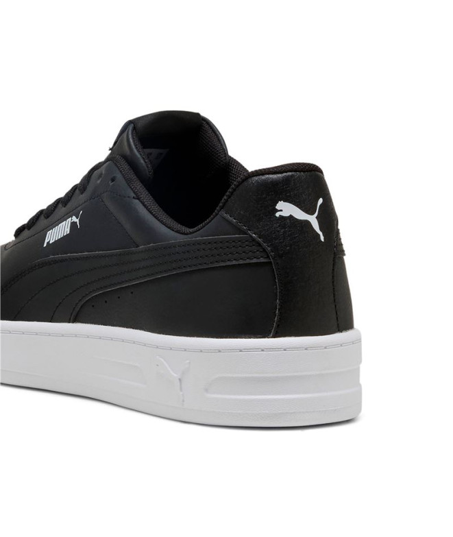 Chaussures Puma Court Classic Clean, Noir, Homme