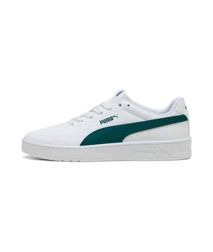 Chaussures Puma Court Classic Clean, Blanc Varsi, Homme 2
