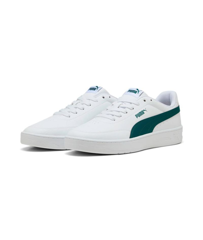 Chaussures Puma Court Classic Clean, Blanc...