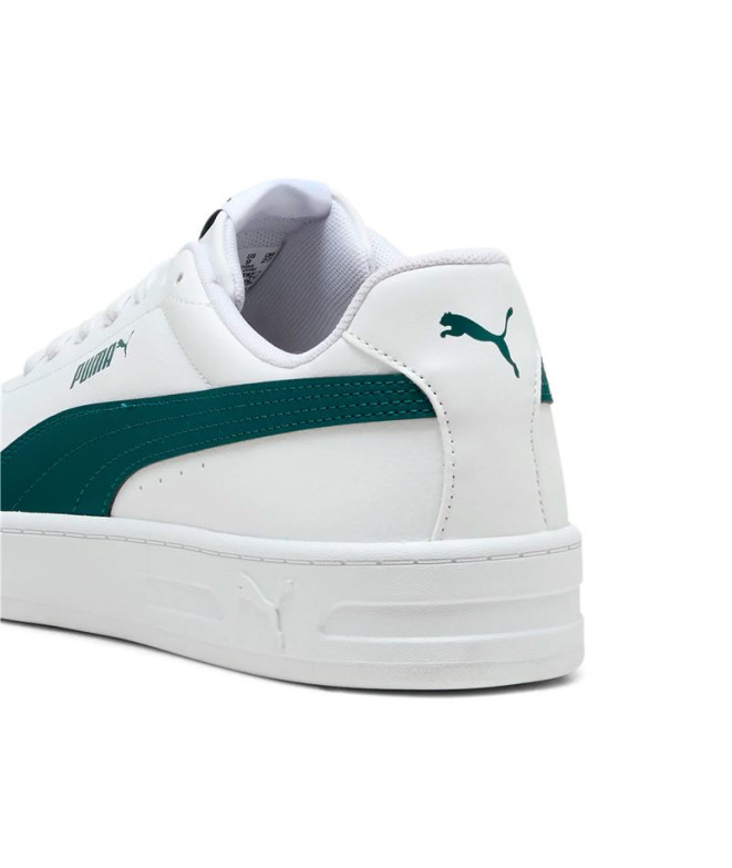 Chaussures Puma Court Classic Clean, Blanc...