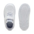Chaussures Puma Court Lally Ac+ Inf, Blanc Cool, Fille
