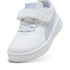 Chaussures Puma Court Lally Ac+ Inf, Blanc Cool, Fille