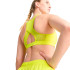 Brassiere de sport de Running Puma 4Keeps Run Bra, Citron, Femme