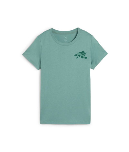 T-shirt De Fitness Puma Graphics Train Conce, Green Moon,...
