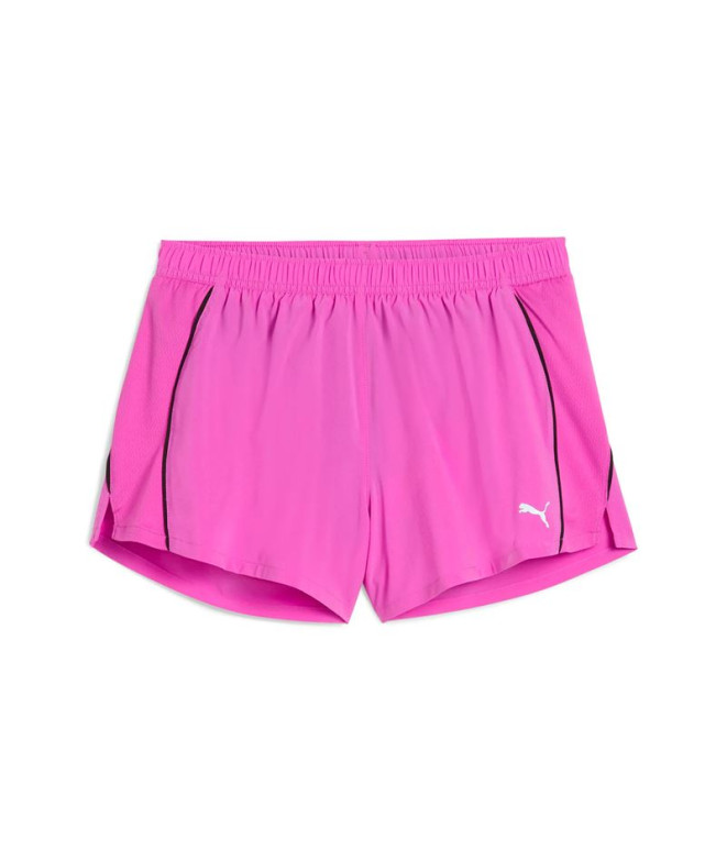 Calça de Running Puma W Run Velocity 3" Sh, Wild Berry, Mulher