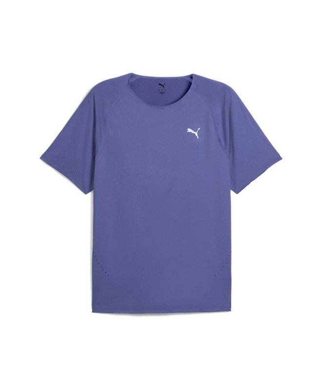 Camiseta de Running Puma M Run Cloudspun ?,Blue Crystal, Hombre