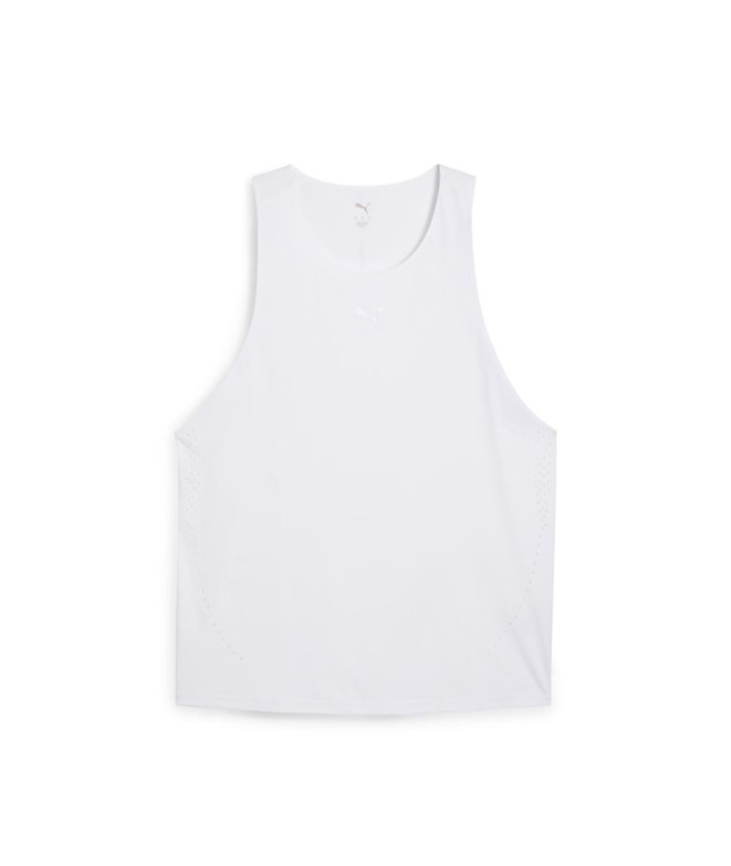 Camiseta de Running Puma M Run Cloudspun Tank, Whi Homem
