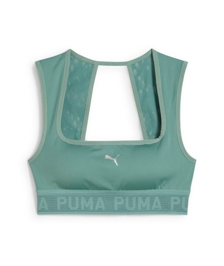 Brassiere de sport De Fitness Puma Move Lace Bra, Vert...