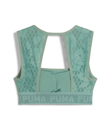 Brassiere de sport De Fitness Puma Move Lace Bra, Vert... 2