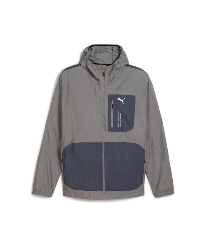 Casaco de Running Puma M Seasons Windcell Cast Iron Homem