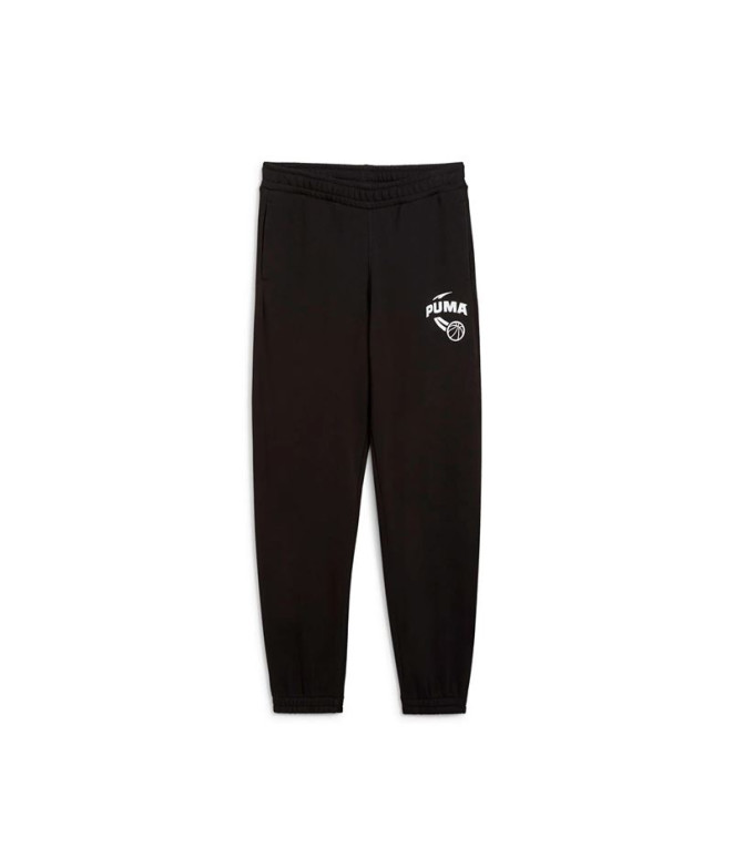 Calça Puma Basketball Posterize Menino Preto