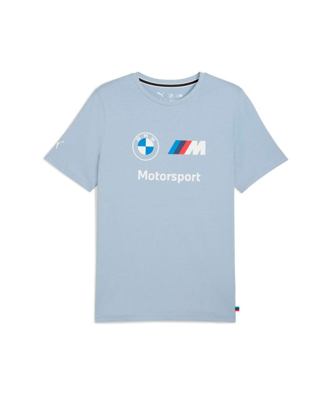 T-shirt Puma Bmw Essentials Logo, Bleu Lavé, Homme