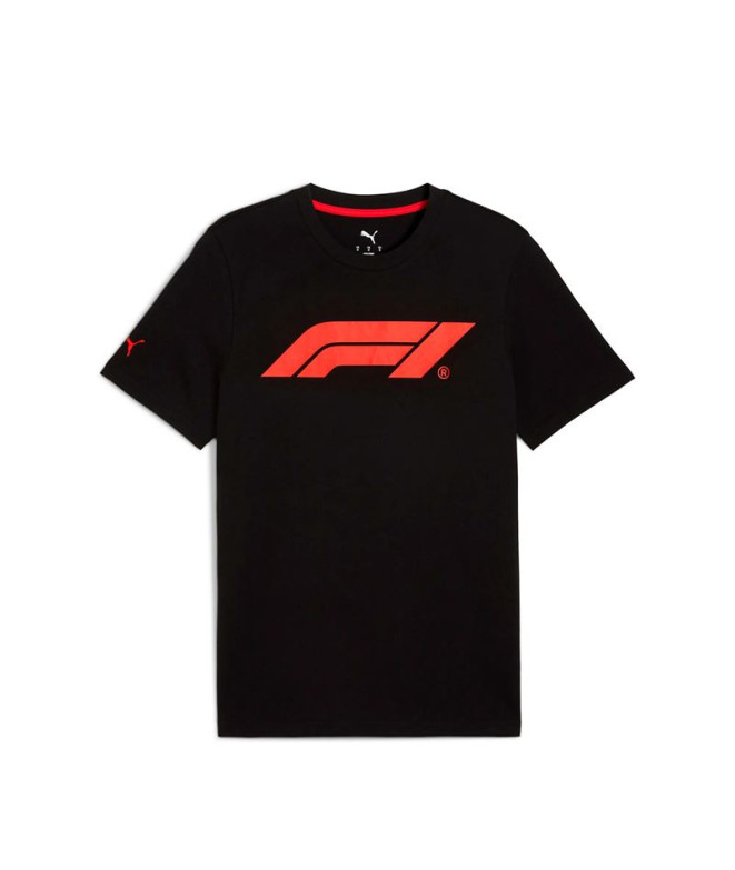 T-shirt Puma F1 Essentials Logo 180G, Noir, Homme