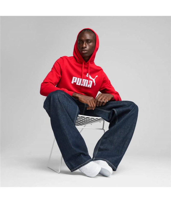 Sweat Puma Essentials No 1 Logo Rouge