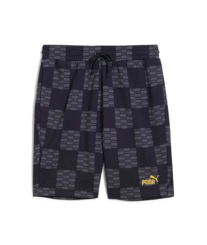 Calça Puma United Aop Shor, Novo Marinho Homem