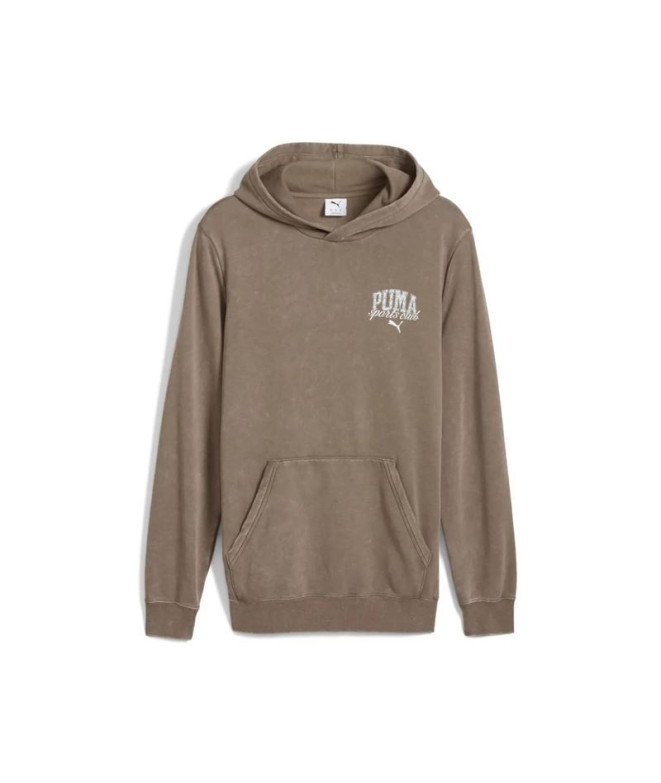 Moletom Puma Class Washed Ho Homem Totally Taupe