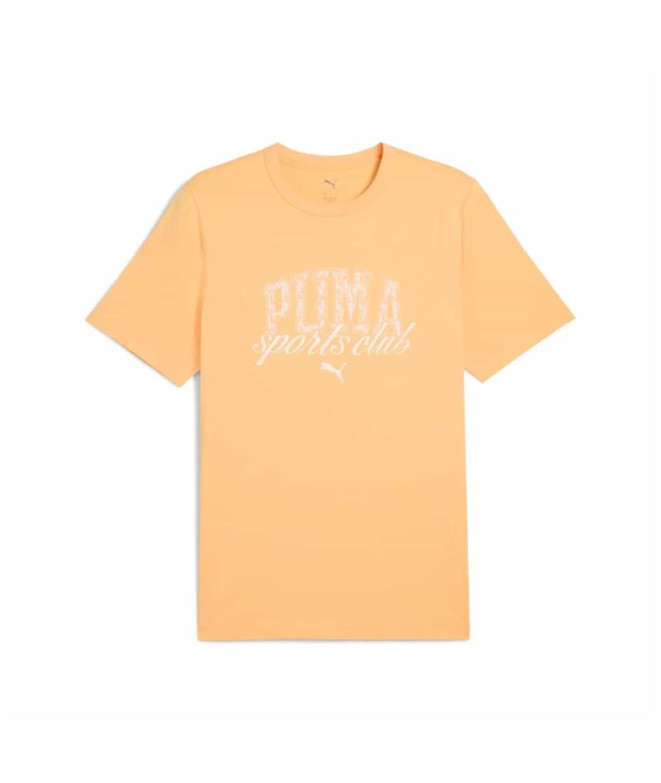 Camiseta Puma Class Graphic T, Almost Apricot Homem