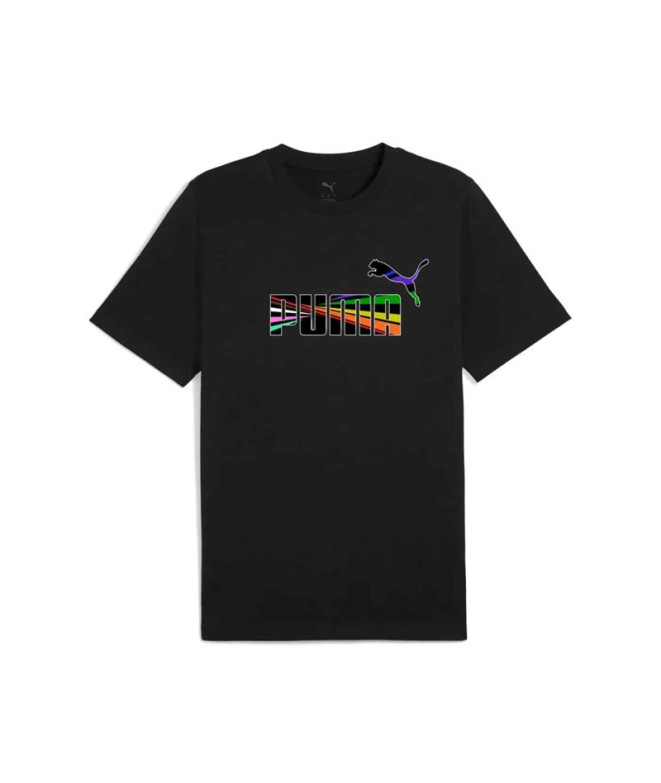 Camiseta Puma Love United Black Homem