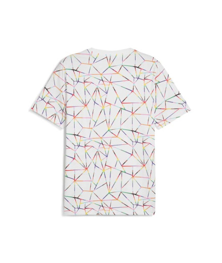 T-shirt Puma Love United Aop White Homme 2