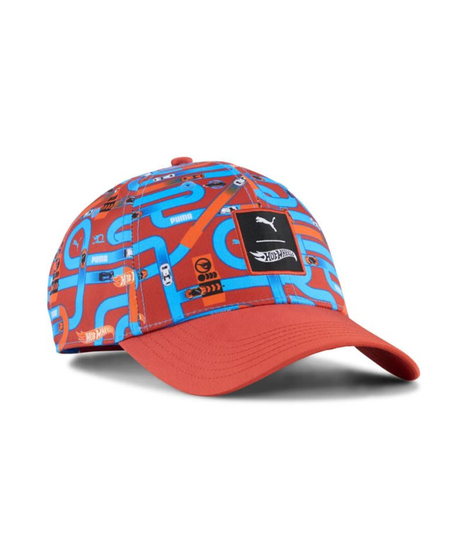 Gorra Puma X Hot Wheels Bb,Red Fire Ao,Int Niño