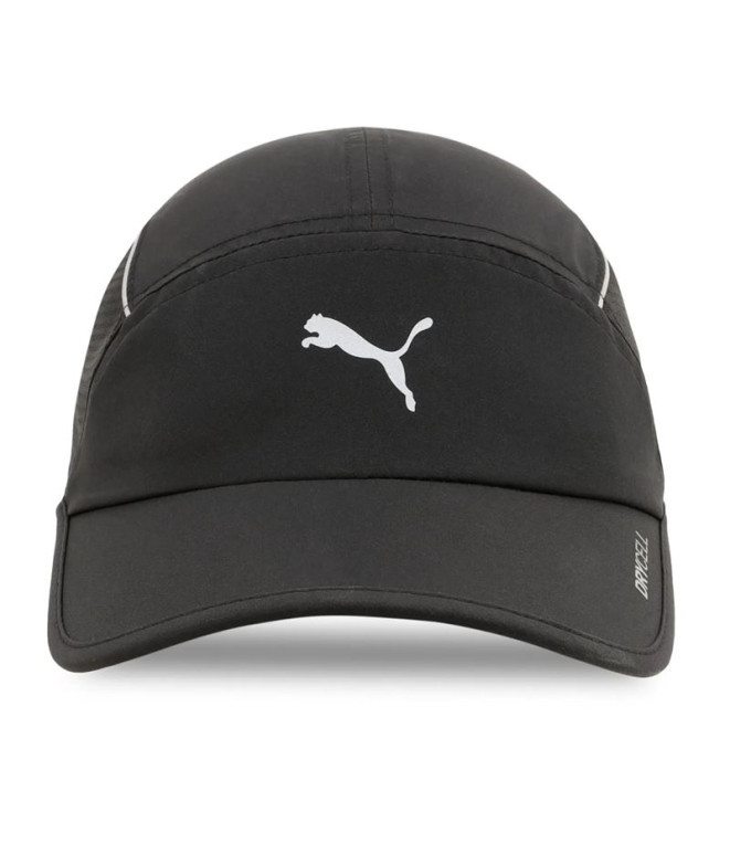 Gorra de Running Puma Runner Visor 5 Hombre Negro