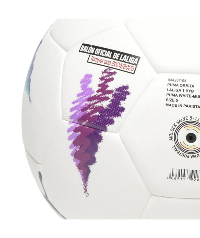 Balle de Football Puma Orbita Laliga 1 Blanc