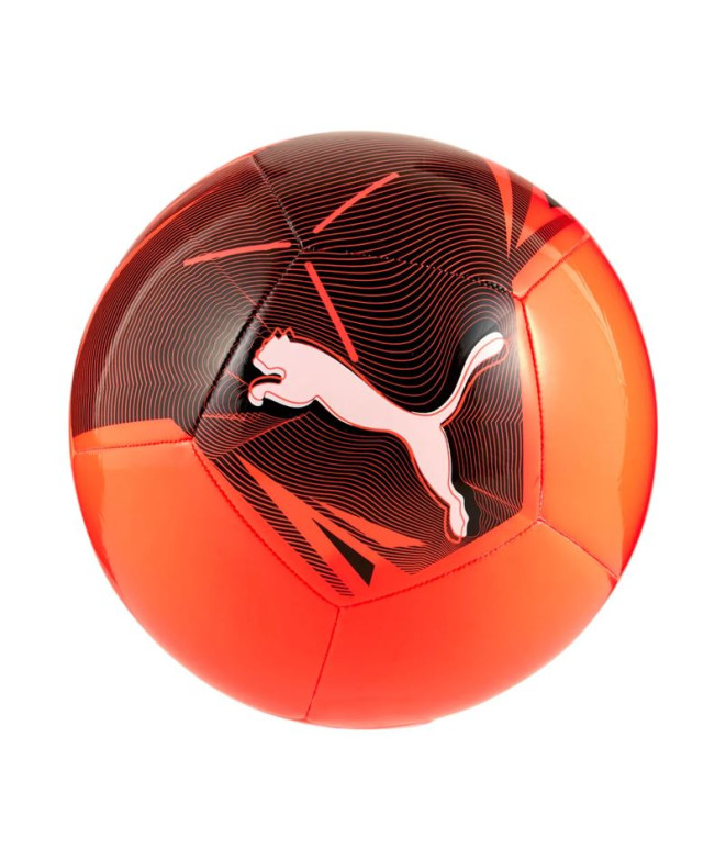 Ballons de Football Puma Big Cat Ball, Rouge Lumineux,