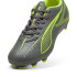 Bottes de football Puma Ultra 5 Play Fg/Ag J Enfant Matte Aged Argenté
