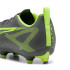 Bottes de football Puma Ultra 5 Play Fg/Ag J Enfant Matte Aged Argenté