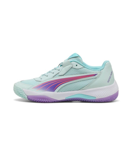 Chaussures de Pádel Puma Nova Court Femme Peaceful Bluerple