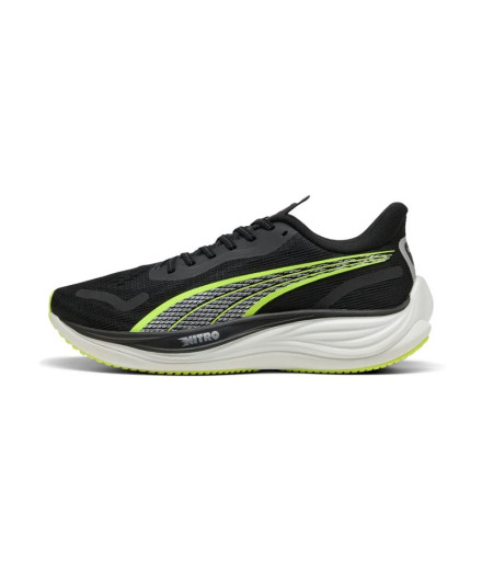 Chaussures De Running Puma Velocity Nitro 3, Noir Jaune... 2