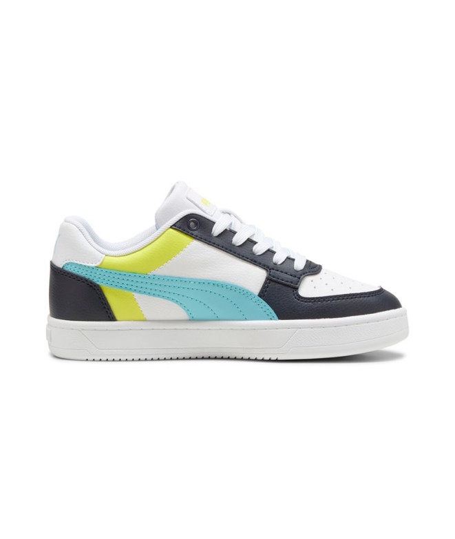 Sapatilhas Puma Caven 2.0 Block, Branco Seguro, Menino