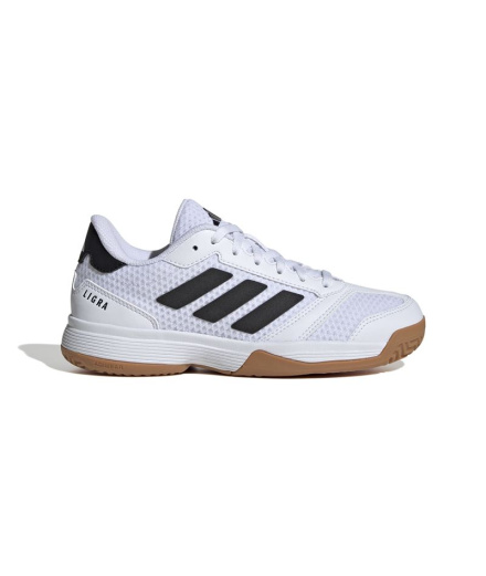 Chaussures de Handball adidas Ligra 8 Enfant Blanc