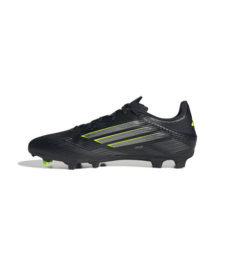 Bottes de Football adidas F50 League Fg/Mg Noir/Jaune 2