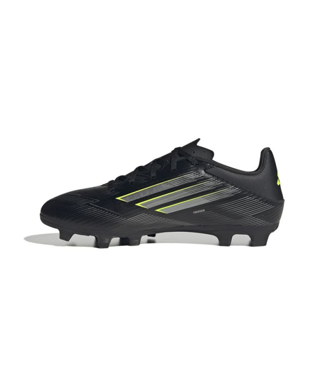 Bottes de Football adidas F50 Club Fg/Mg Noir/Gris