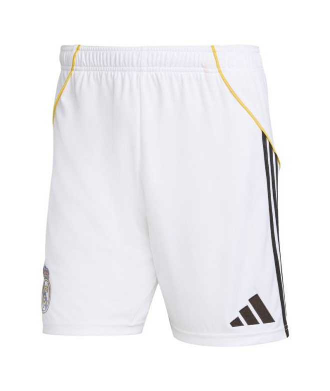 Calça de Futebol adidas Real Madrid H Sho Homem Branco