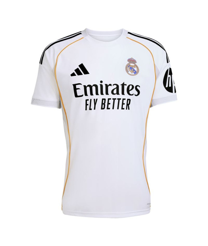 Camiseta de Futebol adidas Real Madrid H Jsy Homem Branco