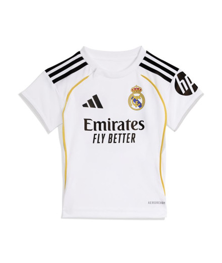 Ensemble de Football adidas Real Madrid H Baby Enfant Blanc 2