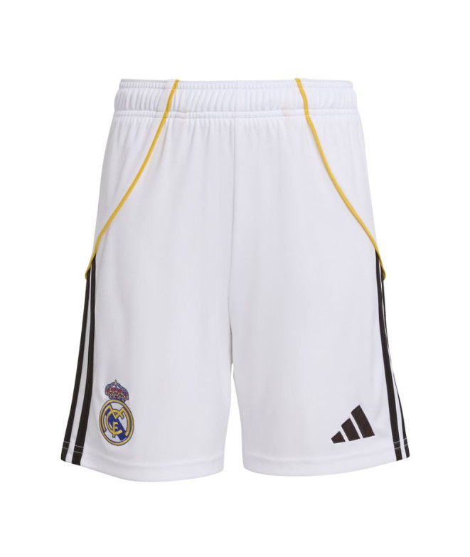 Pantalon de Football adidas Real Madrid H Sho Enfant Blanc