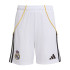 Pantalon de Football adidas Real Madrid H Short 25/26 Enfant Blanc